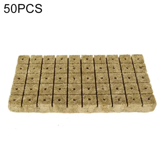 Sponge Block Starter Plugs Rock Wool Grow Cubes Seed Starters Planting Cubes Hydroponics Cuttings Plant Propagation Grow Cubes